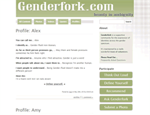 Tablet Screenshot of genderfork.com
